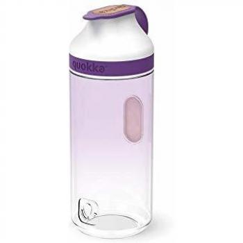 Quokka Mineral - Lavender 520 ML | Botella de Agua Reutilizable de Tritan sin BPA - Botella con Cierre de imán para Gimnasio, Bicicleta, Colegio, Oficina, Viajes