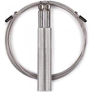 Sportvitae Comba ALUPRO de Alta Velocidad | Speed Jump Rope |Empuñaduras de Aluminio Muy Ligeras y Cómodas | Cable de Acero 2,5 mm | Cuerda Ideal para Crossfit, Boxeo, MMA, Fitness | Hombre y Mujer