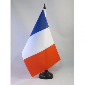 AZ FLAG Bandera de Mesa de Francia 21x14cm - BANDERINA de DESPACHO Francesa 14 x 21 cm