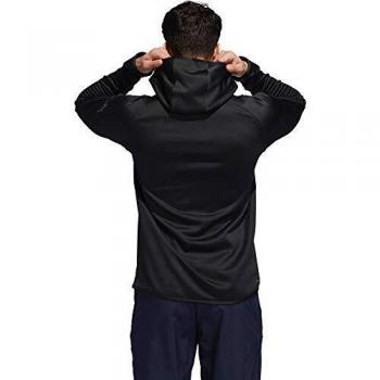 adidas Warm 3S Hoodie Sudadera, Hombre, Negro, 2XL