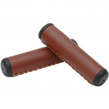Electra poignées marron vintage sticheched grip main - 125/125