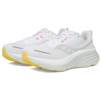 Saucony Hurricane 24 Women's White Running Shoes - Size 37.5 M