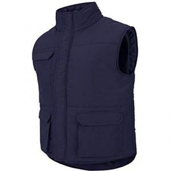 Velilla 205901 61 XXL - Chaleco acolchado multibolsillos Azul Navy Talla XXL