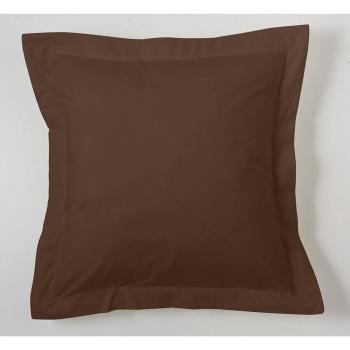 Funda de cojín café 55 x 55 + 5 cm