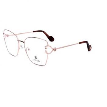 Montura de Gafas de Vista para Mujer Lanvin LNV2121-708 Ø 56 mm, Color Amarillo y Oro Rosa