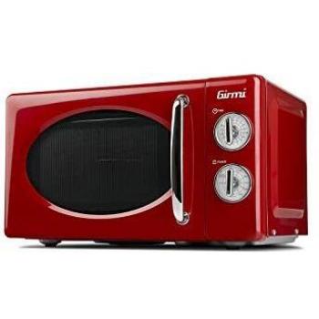 Microondas Combinado Girmi FM2102 Retro 20L 700W Rojo con Grill 800W