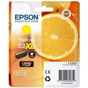 Cartucho de Tinta Epson T336440 XL Amarillo para Modelos XP350, XP630, XP635, XP830