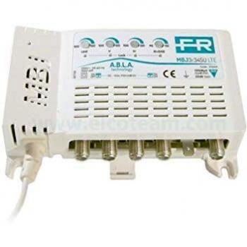 Centralino TV Multibanda Fracarro 4 Entradas 3+DAB 4,5 U T2 20dB