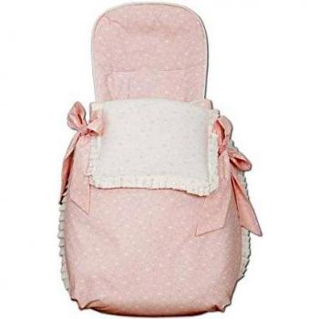 Babyline Cloud - Saco 3 usos, unisex, color rosa