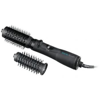Cepillo Secador Profesional My Hair Ionic Brush 1000 W Redondo Negro