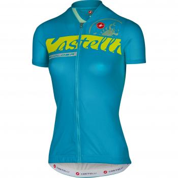 Castelli favolosa Women Jersey Blue 2017, small
