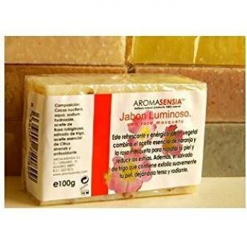 jabon luminoso con rosa mosqueta 100 gramos