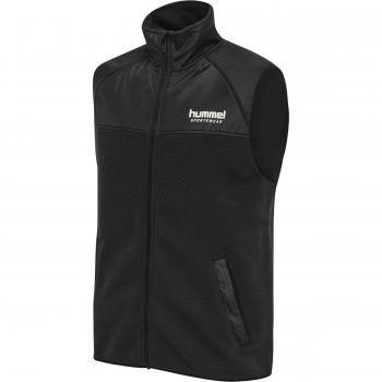 Hummel GC Charley Men's Black Sleeveless Fleece Vest