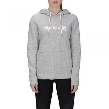 Hurley W One&Only Fleece Pullover Sudaderas, Mujer, dk Grey Heather, S