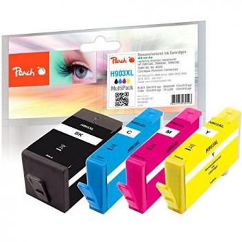 Pack Ahorro de Tintas Compatibles HP 903XL (Negro, Cian, Magenta, Amarillo) - Alto Rendimiento