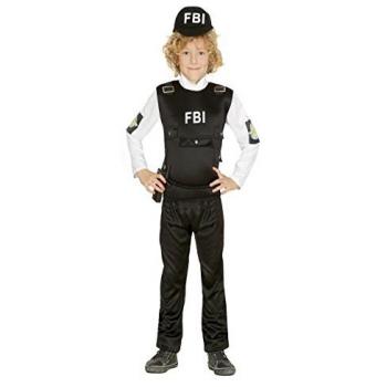 Disfraz Infantil Original de Policía del FBI - Talla 7-9 Años