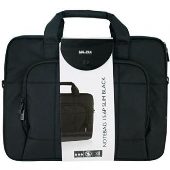 Nilox 14 NX - Maletín para portátil de 15.6, negro