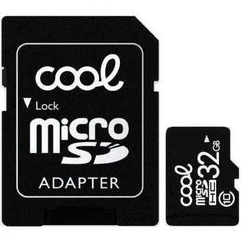 Cool MicroSDHC 32GB Clase 10 + Adaptador