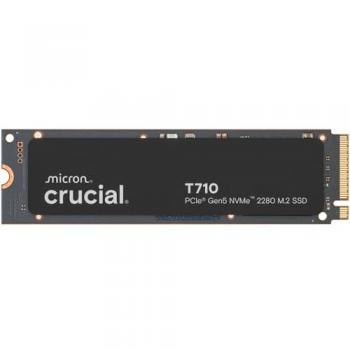 SSD Crucial T710 2TB M.2 PCIe Gen5 NVMe - Lectura 14,900 MB/s, Escritura 13,800 MB/s