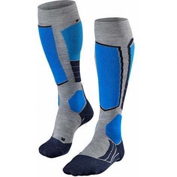 Falke SK2 Intermediate Men's Ski Socks - Light Grey (Size 42/43)