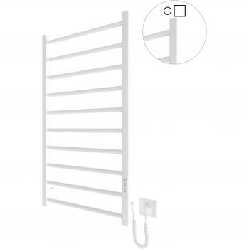 Radiador Toallero Eléctrico HYGGE FAMILY Modelo LEEDS Bajo Consumo 970x530 mm Color Blanco Mate