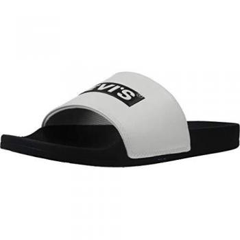 Levi's 231761-794-59, Chanclas Hombre, Negro, 41 EU