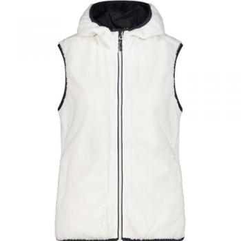 CMP Women's Hooded Gilet Vest Basic White XL