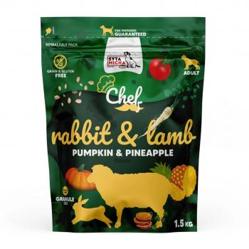 Pienso SYTA MICHA Chef Piña Cordero Calabaza Conejo 1,5 Kg