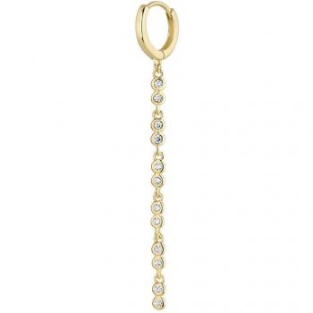 Piercing aro Earcandy Señorita de plata bañado en oro