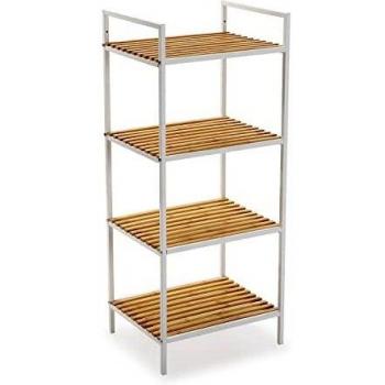 Versa Willow Mueble para el Baño Auxiliar, Estanterías para organización de 4 estantes, Medidas