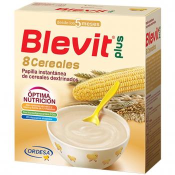 Blevit Plus 8 Cereales, Paquete Doble de 300 gr cada uno - Total: 600 gr