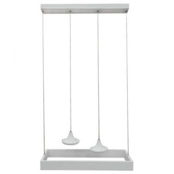 Lámpara Colgante Led Moderna Minimalista 32 W Luz Fría Blanca