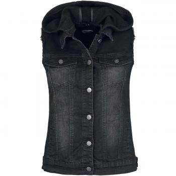 R.E.D. by EMP Denim Soul Chaleco Mujer Negro M