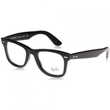 Ray-Ban 0rx 4340v 2000 50 Monturas de Gafas, Shiny Black, Unisex-Adulto
