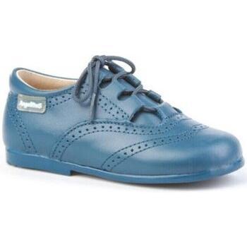 Zapatos Derbies Angelitos para Hombre 12774-18 Azul
