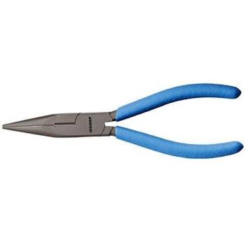 Alicate boca semiredonda GEDORE 8132-200 TL - 200mm, características: diseño ergonómico, fabricado en acero al carbono, acabado niquelado para mayor resistencia a la corrosión, mangos antidesliz