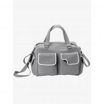VERTBAUDET Bolsa cambiador de paseo multibolsillos VERTBAUDET Gris oscuro UNICA