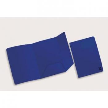 Carpeta de presentación Premier Azul GIO 2 Solapas 320g A4 para 25 hojas