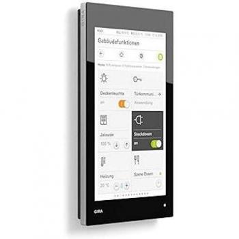 Gira G1 230V Glass White KNX Button Panel 206712