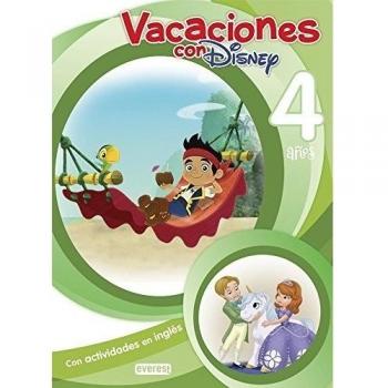 Vacaciones con Disney. 4 años: Con actividades en inglés