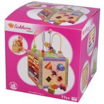 Super Cubo de Formas de Madera para Primera Infancia