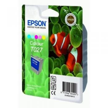Cartucho de tinta Epson T027 color (M, C, Y, LM, LC)