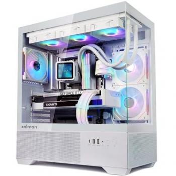 Zalman CHRONIX WHITE ATX Midi Tower Case without Power Supply