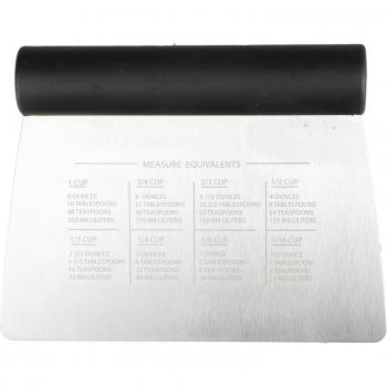 Rascador / Cortador Multiusos de Acero Inoxidable, Negro
