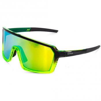 Sinner Oasis Asian Fit SISU-903-75-89 Gafas de Sol para Hombre Verdes