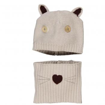 Boboli Gorro+buff Tricotsa De Bebé - Talla - S/50 Para Bebé Niña