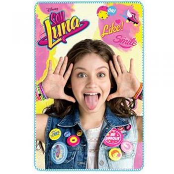 Plaid soy Luna – Manta polar 100 x 150 cm