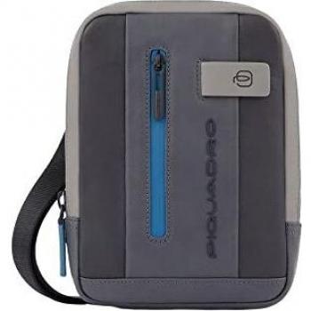 Borsello pequeño de cuero masculino Piquadro CA3084UB00-NGR Multicolor
