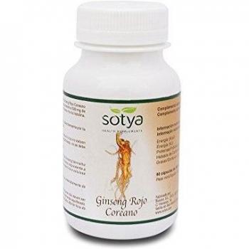 Sotya Ginseng, Rojo Coreano, 90 Cápsulas