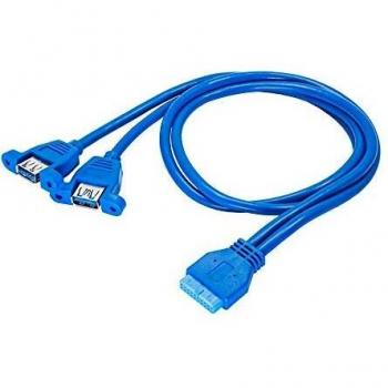 Adaptador goldpin ATX 2xUSB 3.0 AKCA62